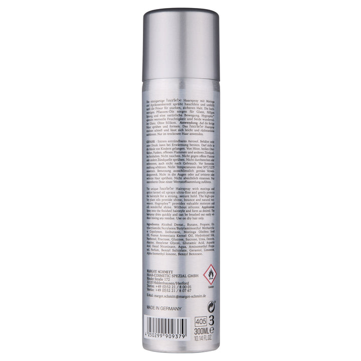 Haarspray mit Moringa & Aprikosenkernöl