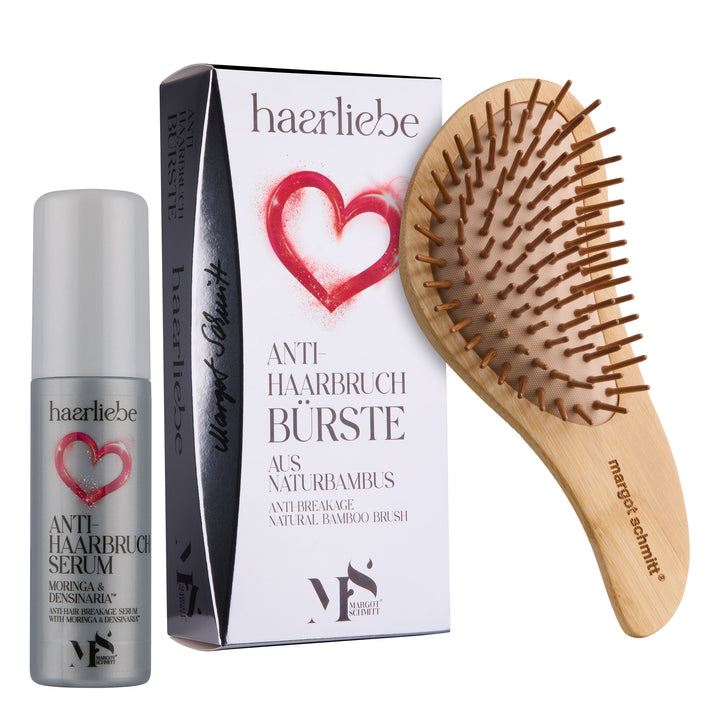 Anti-Haarbruch Pflege-Duo – bestehend aus Bürste & Serum