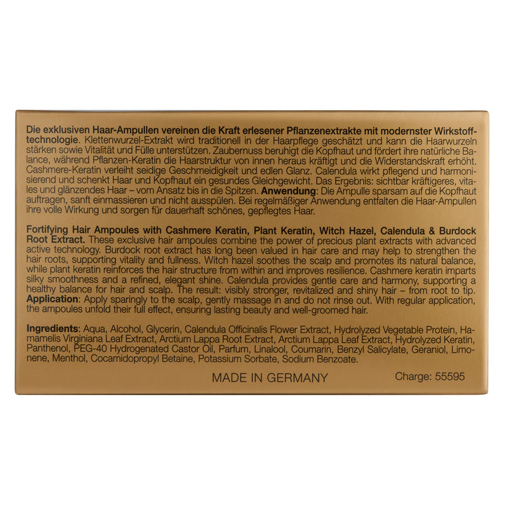 Deluxe Pure Haar-Ampullen mit Keratin & Zaubernuss, 6x10ml     NEU!!!