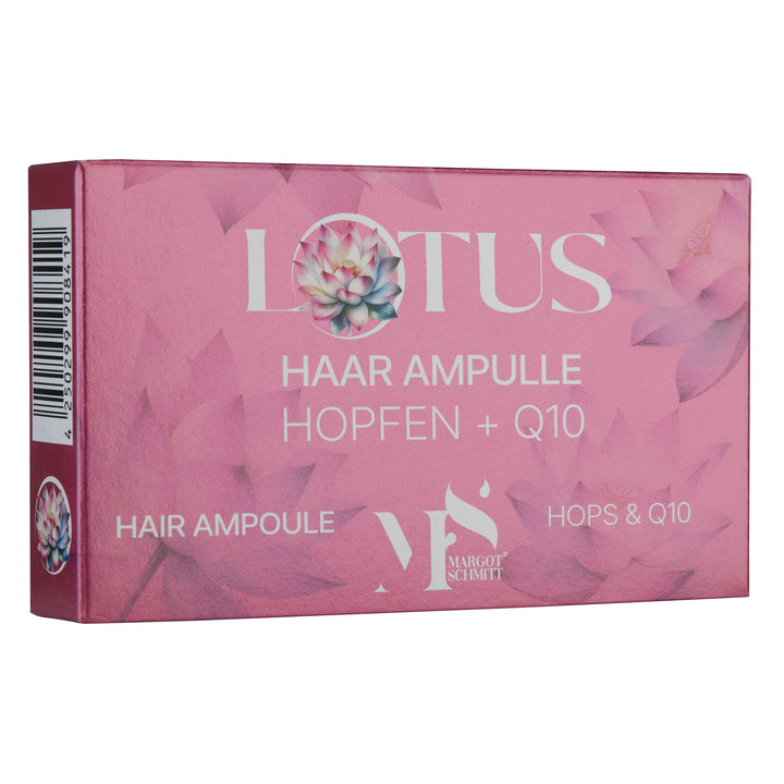 Lotus hair ampoules with hops and Q10