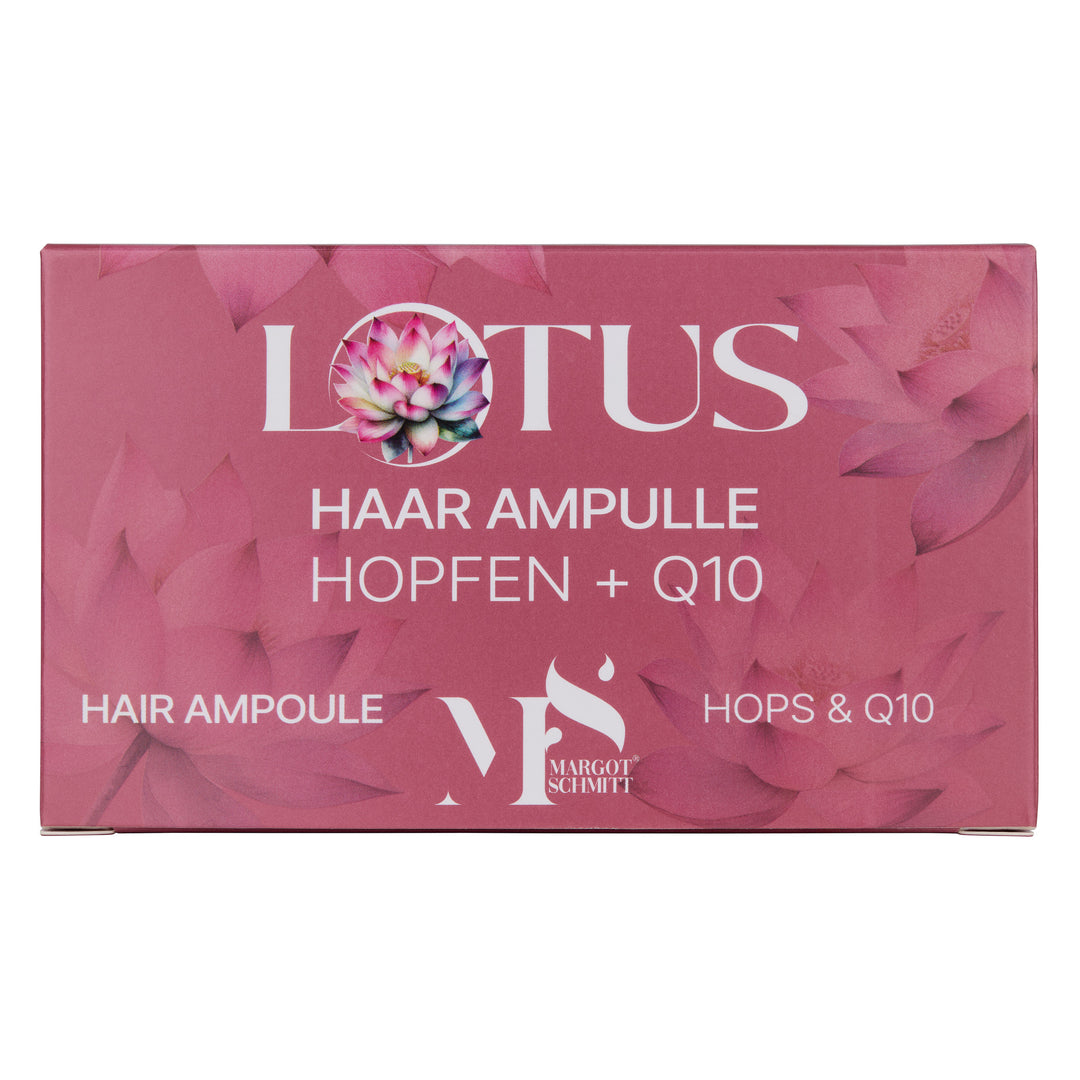 LOTUS Haar Ampullen mit Hopfen & Q10
