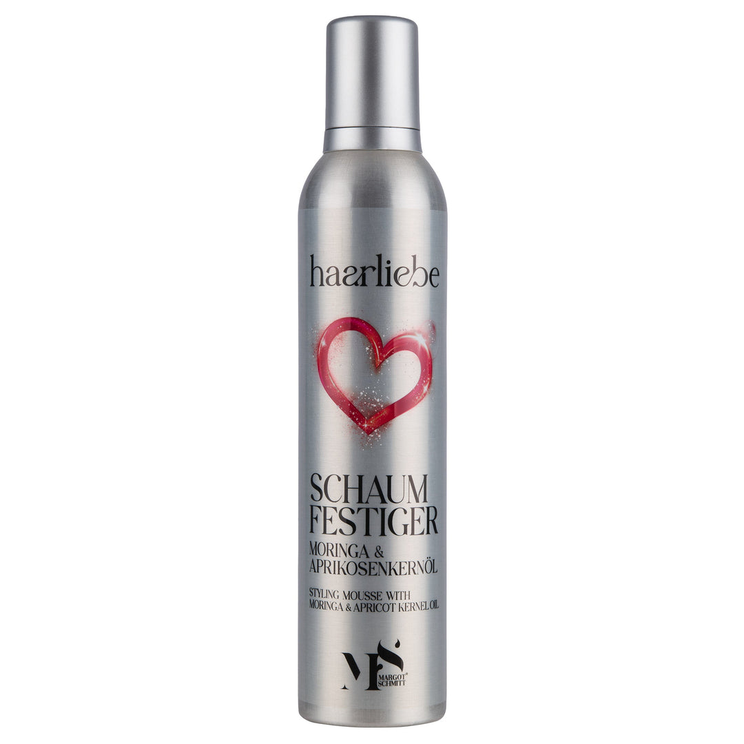 Haarliebe Schaumfestiger mit Moringa & Aprikosenkernöl, 300ml - NEU