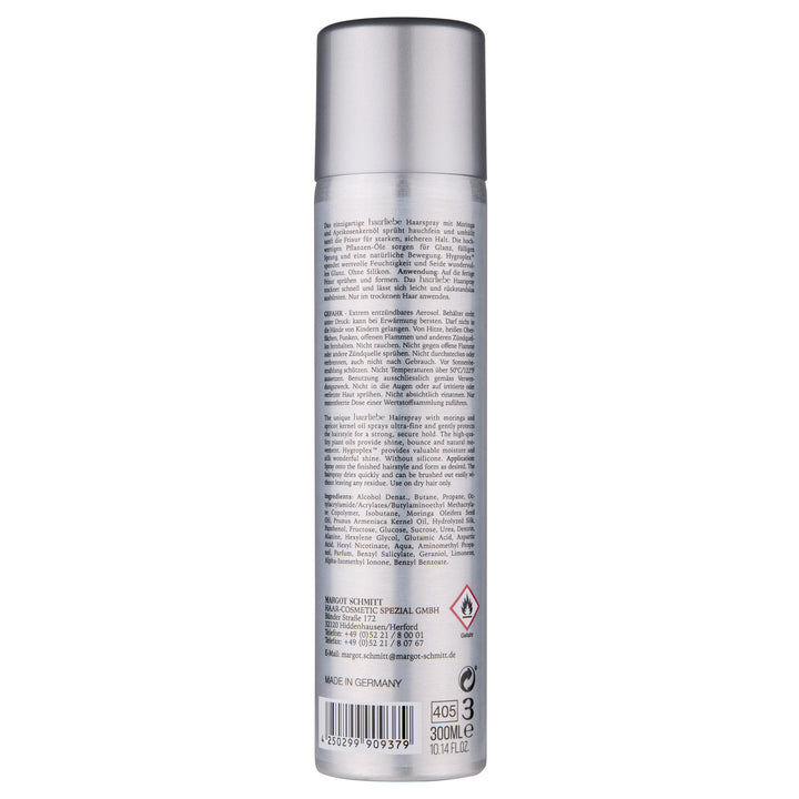 Haarspray mit Moringa & Aprikosenkernöl
