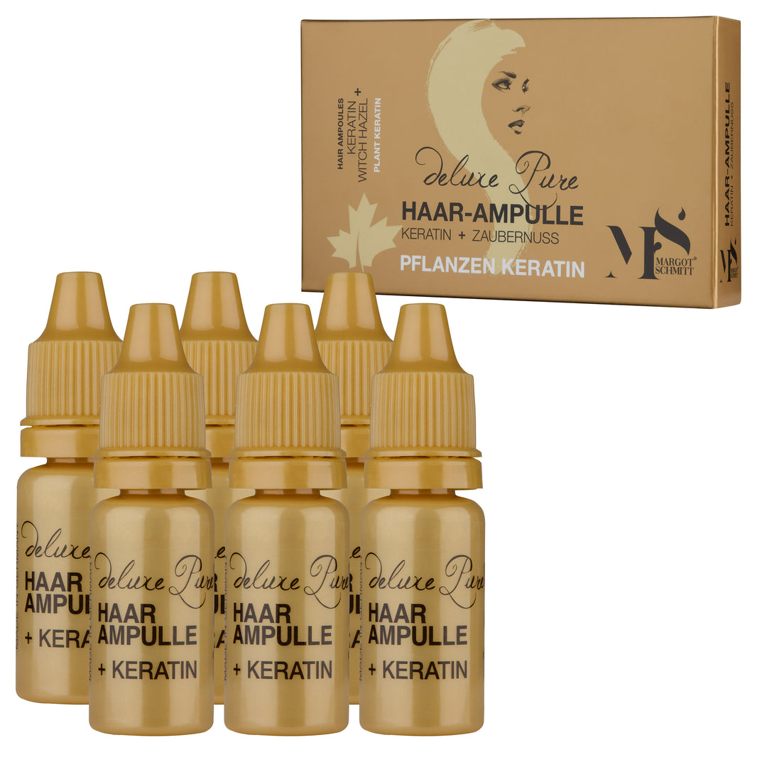 Deluxe Pure Haar-Ampullen mit Keratin & Zaubernuss, 6x10ml     NEU!!!