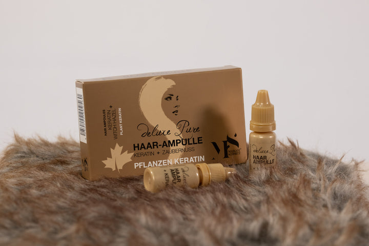 Deluxe Pure Haar-Ampullen mit Keratin & Zaubernuss, 6x10ml     NEU!!!