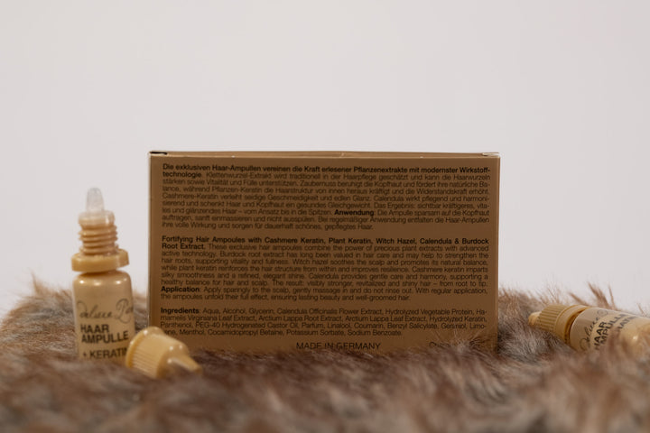 Deluxe Pure Haar-Ampullen mit Keratin & Zaubernuss, 6x10ml     NEU!!!