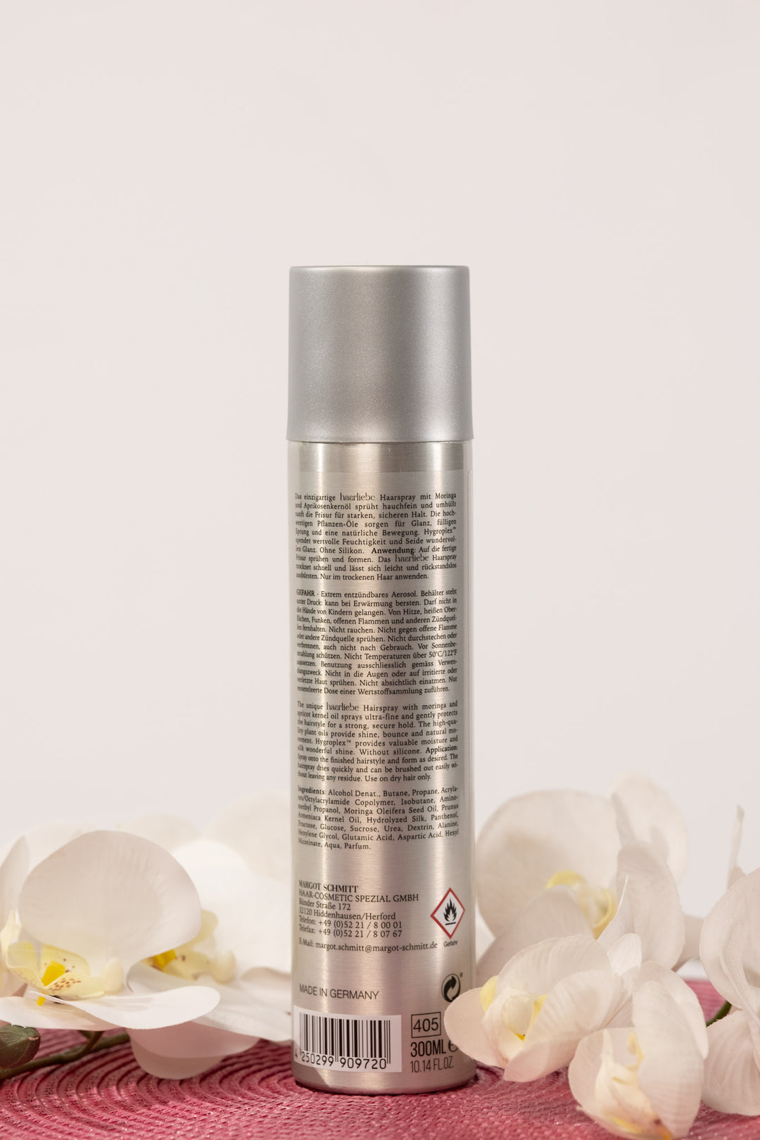 Haarliebe Haarspray mit Moringa & Aprikosenkernöl, 300ml - NEU