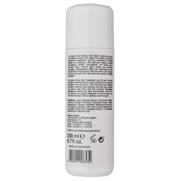 Haarkur mit Cashmere Keratin