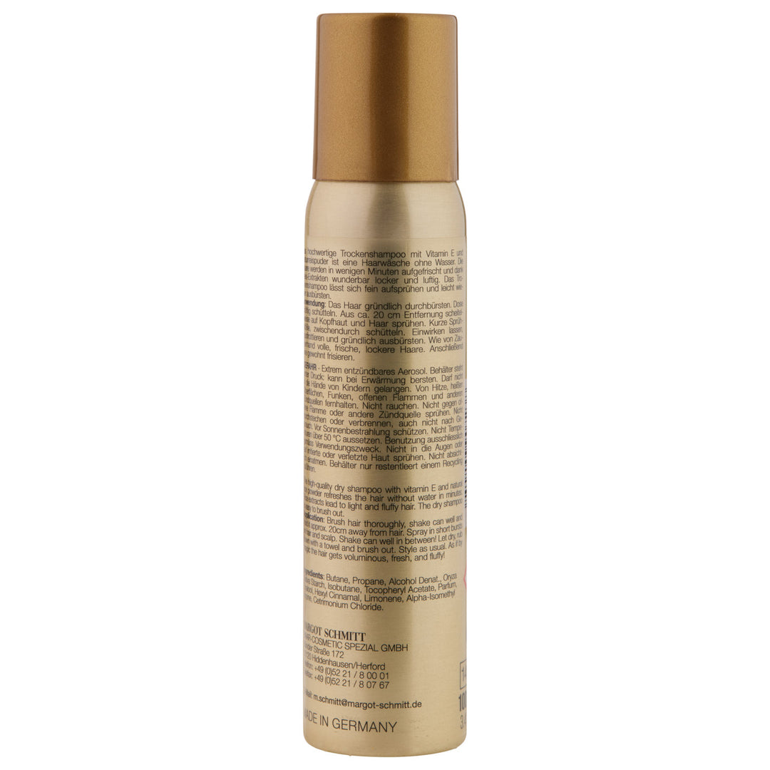 Dry shampoo with vitamin E, 100ml (aerosol) - Gold Edition DELUXE PURE