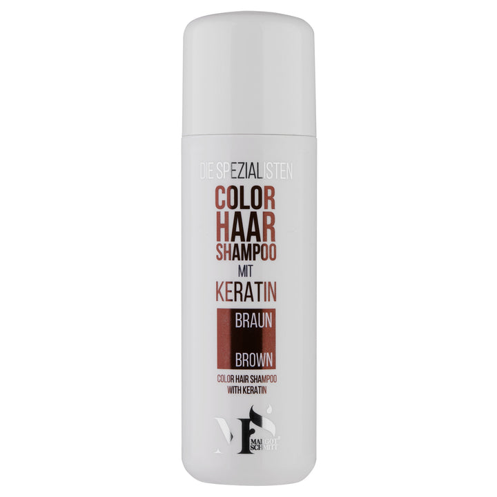 Color Haar Shampoo Braun mit Keratin, 200ml zur Farbauffrischung
