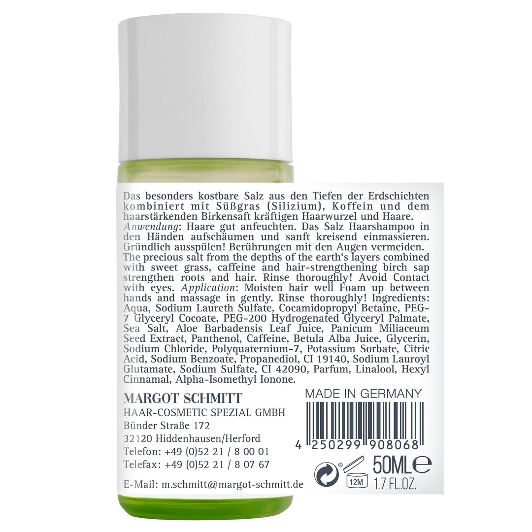 THE SPECIALISTS Salt hair shampoo with mineral brine from Bad Salzuflen, 50ml