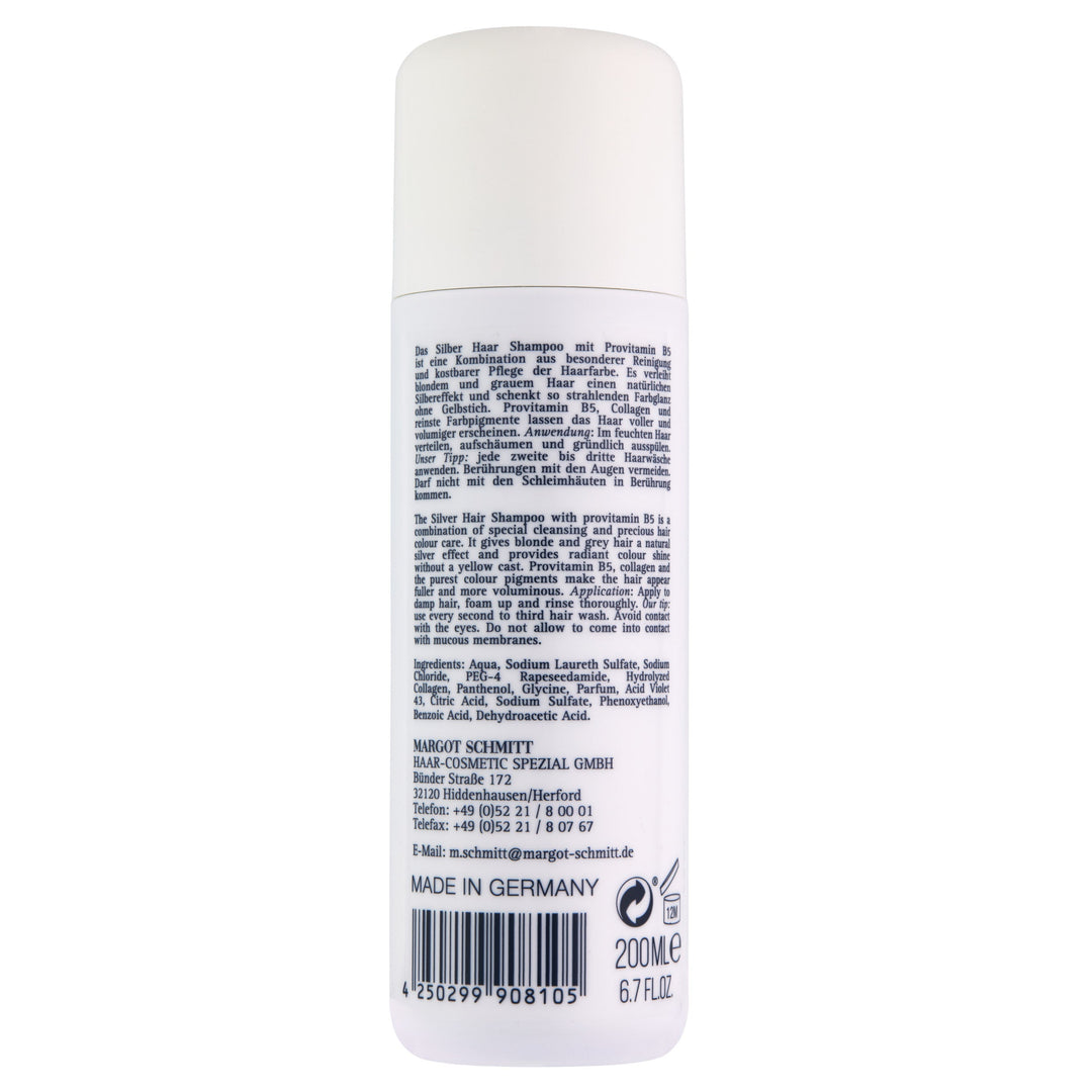 Silber Shampoo mit Provitamin B5, 200ml