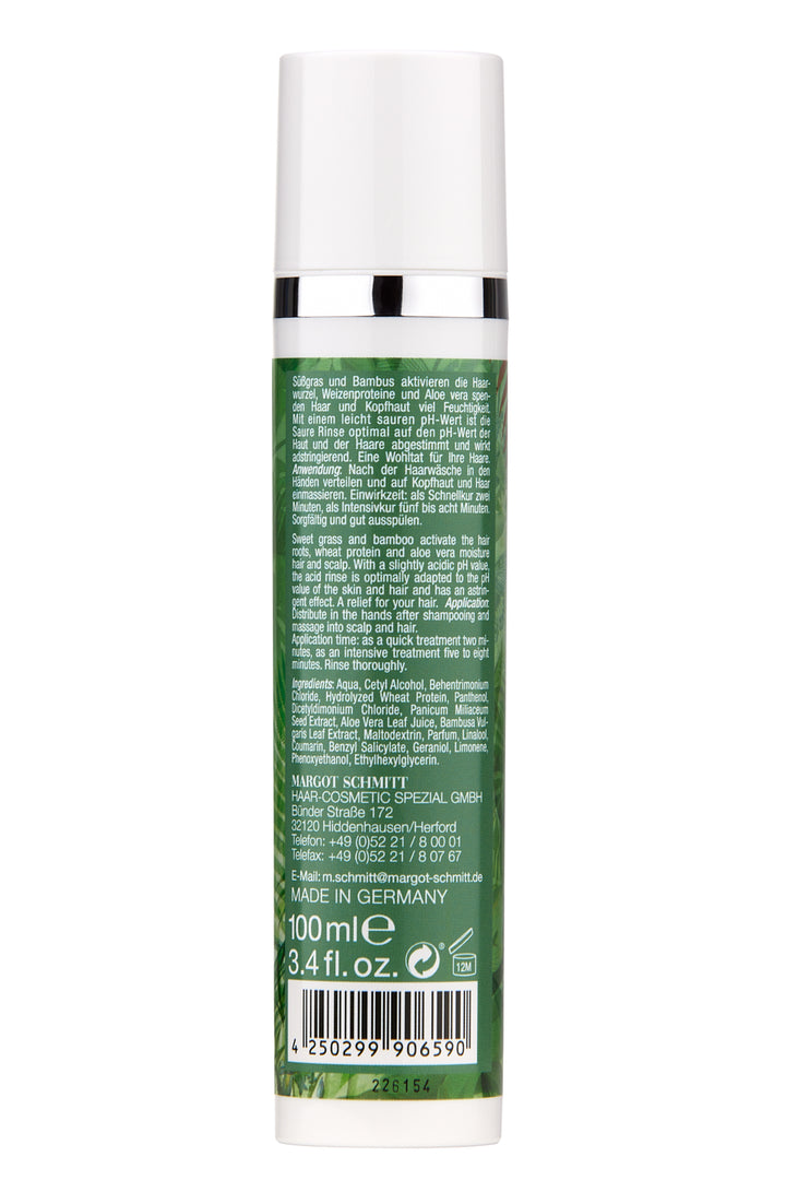 Süßgras Saure Rinse